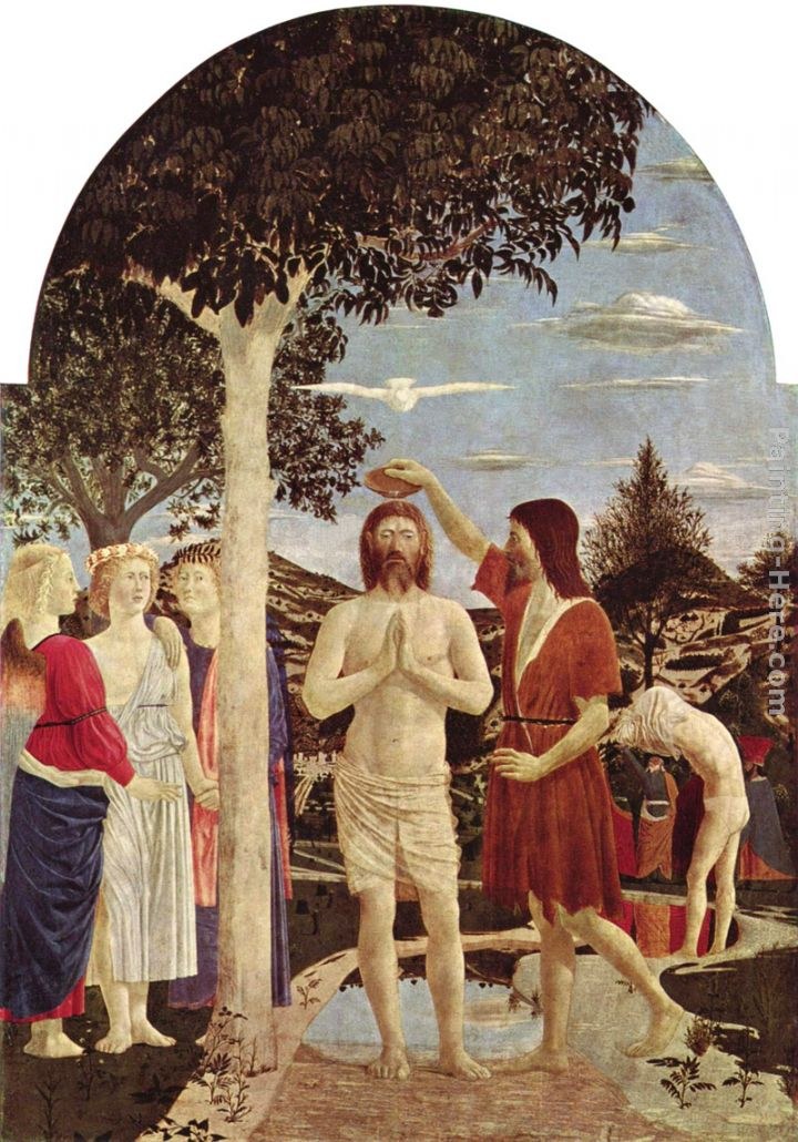 Piero della Francesca Baptism of Christ